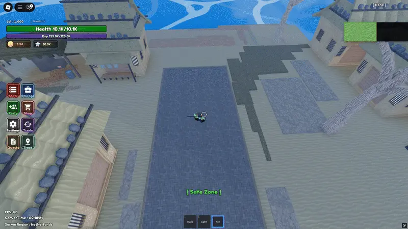 m1 showcase for night blade weapon in diverse piece