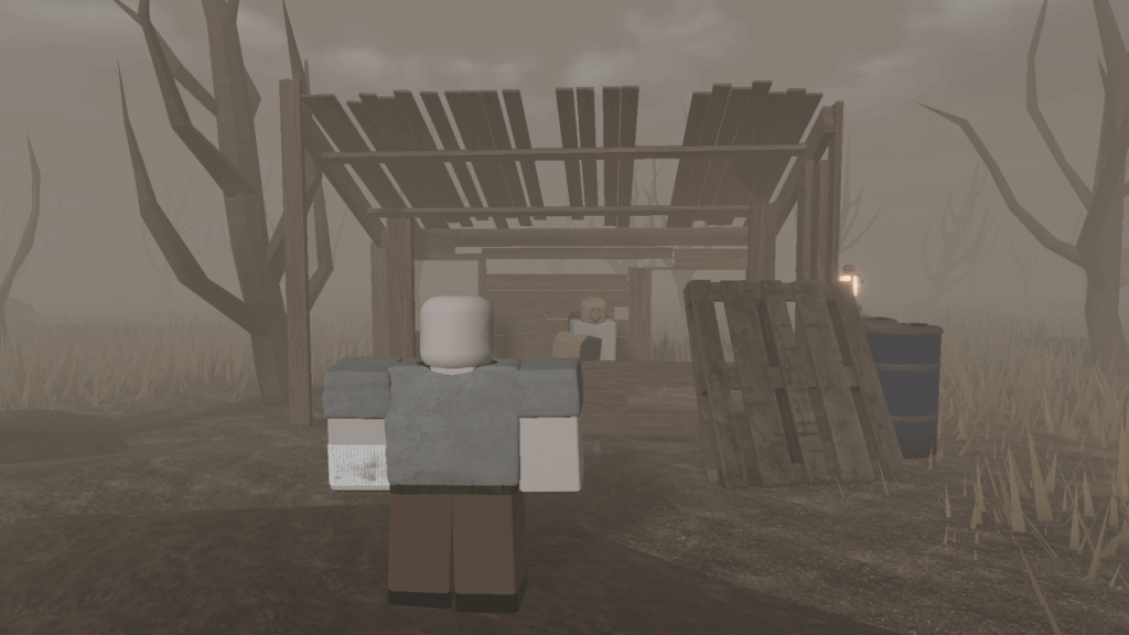 merchant location in the fields roblox experience