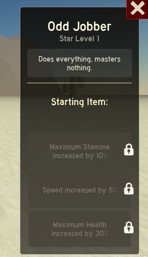 Odd Jobber Abilities