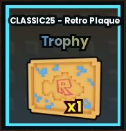 Retro Plaque