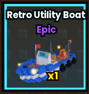 Retro Utility Boat