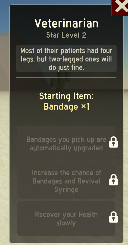 Veterinarian Class Abilities