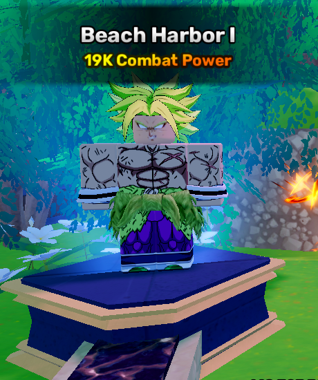 Beach Harbor world stage 1 in anime story roblox experience