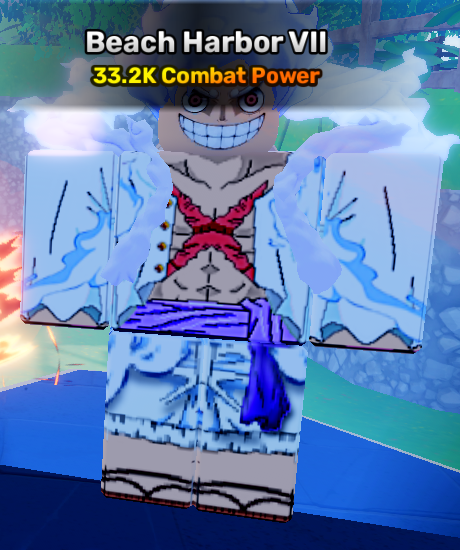 Beach Harbor world stage 7 in anime story roblox experience