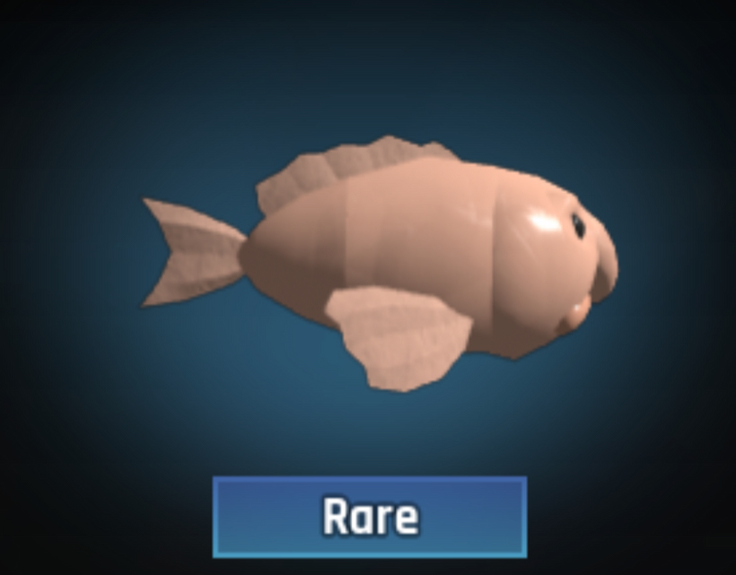 Blobfish Rare Fish in Roblox Experience Abyss Ocean