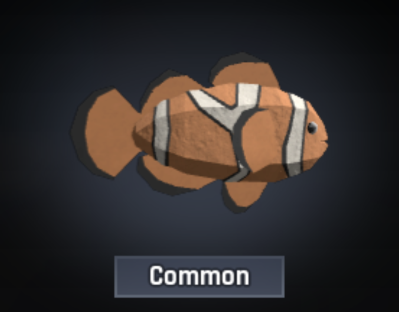 Clownfish Fish in Abyss on Roblox Forge