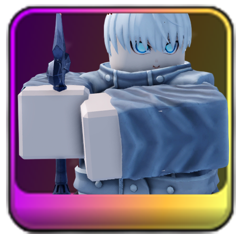 Dragon Guy Secret Unit in Universal Tower Defense on Roblox based on Ragna Crimson 