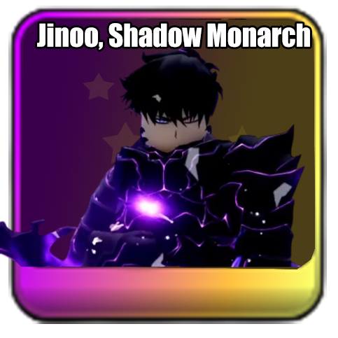Jinoo Shadow Monarch Boundless Unit in Universal Tower Defense X (UTDX ) on Roblox based on Sung Jinwoo from Solo Leveling