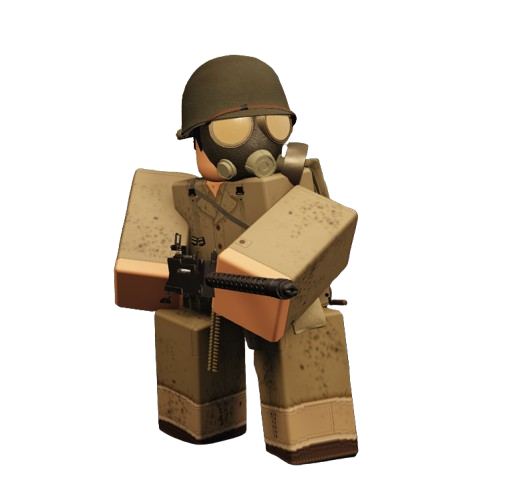 Machine Gunner Class in The Undead Frontline on Roblox