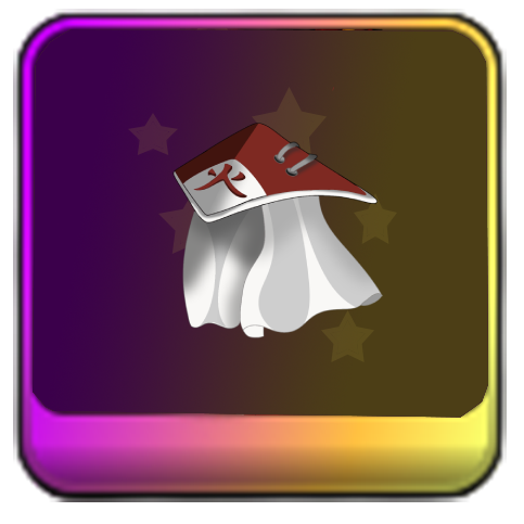 Master Ninja Relic Accessory Hokage Hat in Universal Tower Defense X UTDX on Roblox based on the Naruto Series