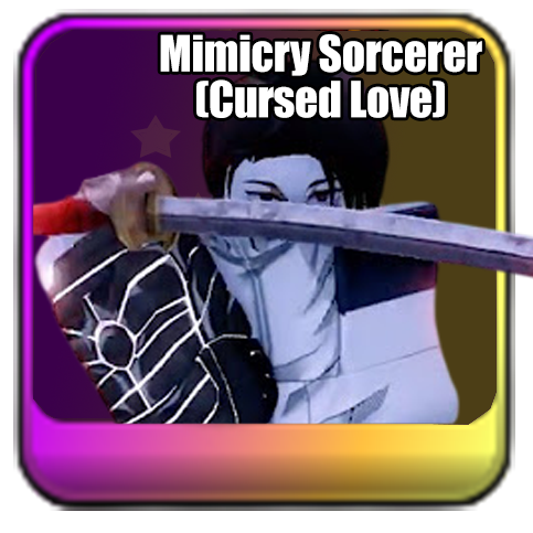 Mimicry Sorcerer Cursed Love Secret Unit in Universal Tower Defense X (UTDX) on Roblox based on Yuta from Jujutsu Kaisen
