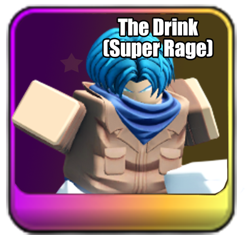 New Unit The Drink (Super Rage) Future Trunks in Universal Tower Defense X UTDX Wiki on Roblox from UPD3 Update 3 on Roblox from the regular banner