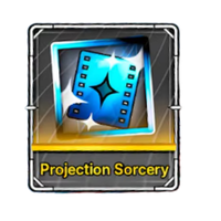 Projection Sorcery Cursed technique in Jujutsu Zero roblox experience