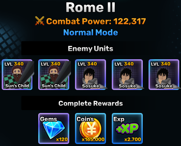 Rome World Stage 2 Info Anime Story