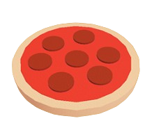 Salami Pizza