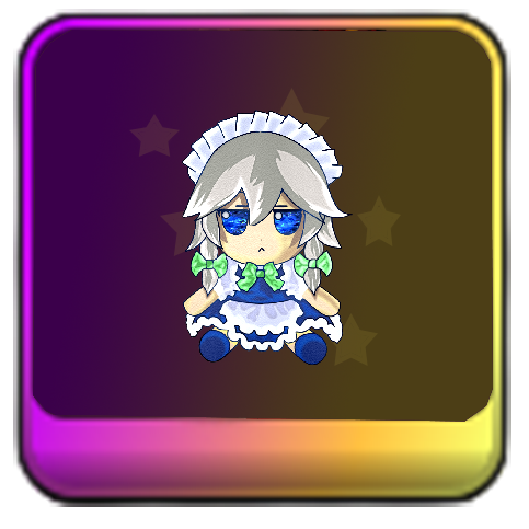 Scarlet Maid Plushie Exclusive Relic in Universal Tower Defense X UTDX Wiki on Roblox from the Birtual Reallm Shop