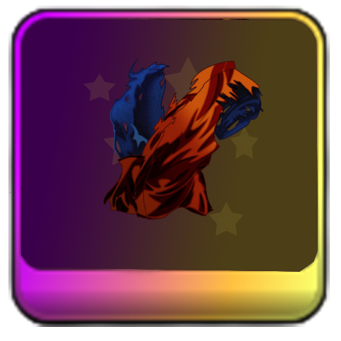 Super Roku Shirt Relic in Universal Tower Defense X UTDX on Roblox based on Goku from Dragon Ball Z from the Invasion Stage