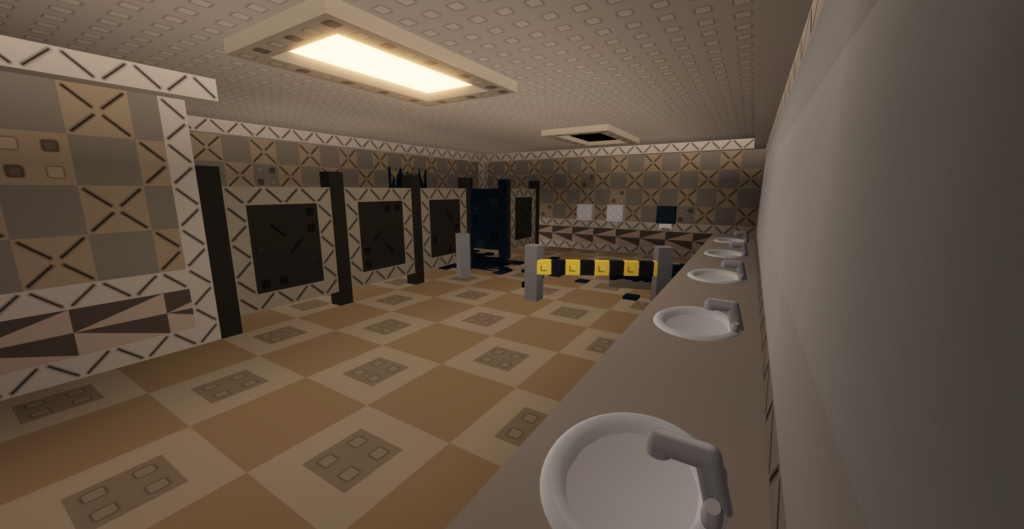 bathroom map in armless detective roblox experience