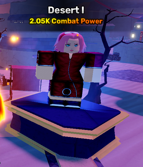 desert world stage 1 in anime story roblox experience
