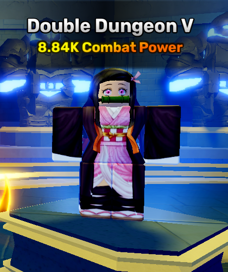 double dungeon world stage 5 in anime story roblox experience