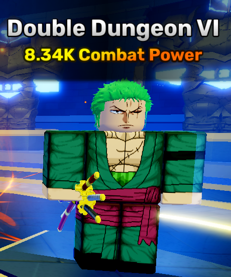double dungeon world stage 6 in anime story roblox experience