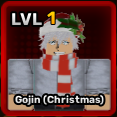 gojin christmas unit in anime story roblox experience
