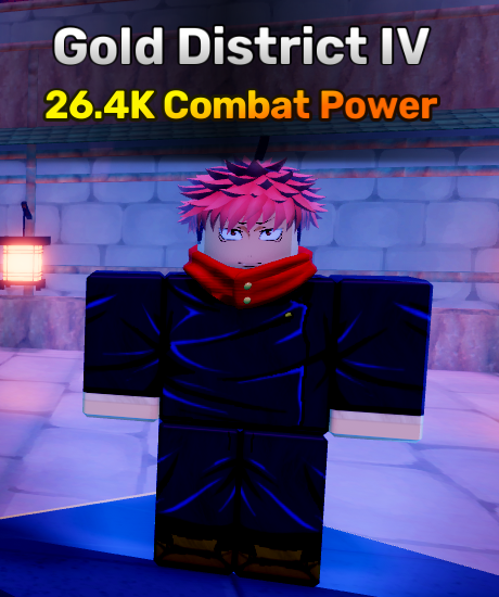 Gold District world stage 4 in anime story roblox experience