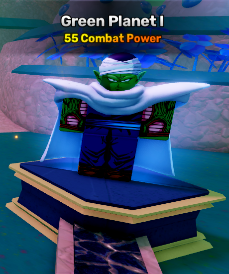 green planet stage 1 in anime story roblox experience