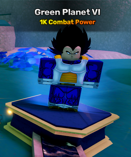 green planet stage 6 in anime story roblox experience