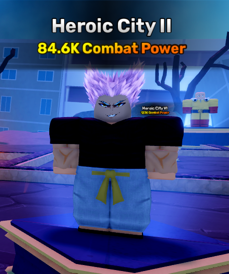 heroic city world stage 2 in anime story roblox experience