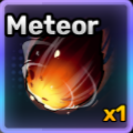 meteor evolution item in anime story