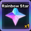 rainbow star evolution item in anime story
