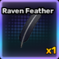 raven feather evolution item in anime story