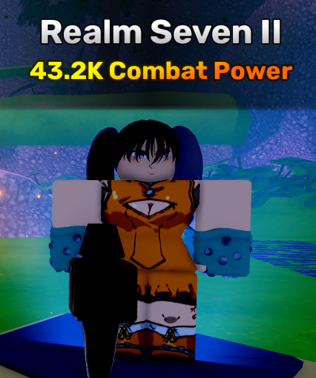 Realm Seven world stage 2 in anime story roblox experience