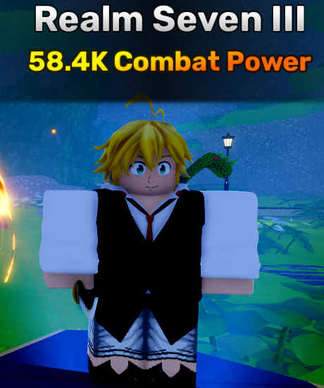 Realm Seven world stage 3 in anime story roblox experience