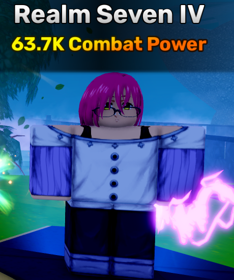 Realm Seven world stage 4 in anime story roblox experience