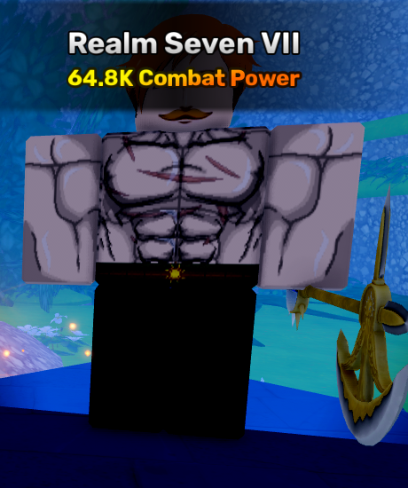 Realm Seven world stage 7 in anime story roblox experience