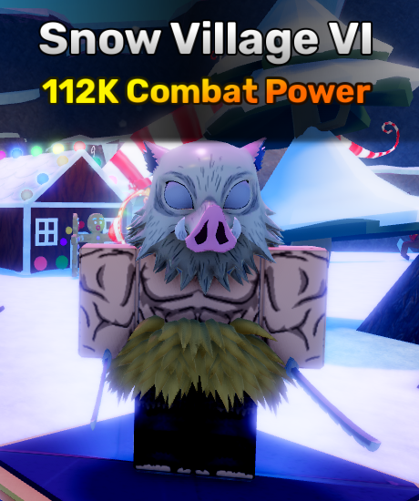 Snow Village world stage 6 in anime story roblox experience