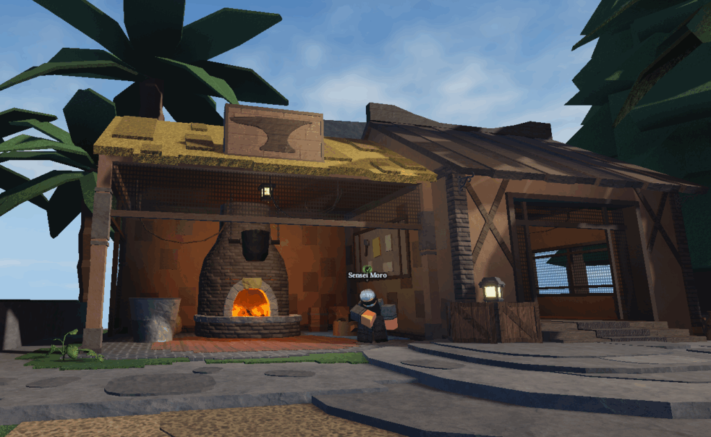 stonewake's cross forge area in the forge roblox experience