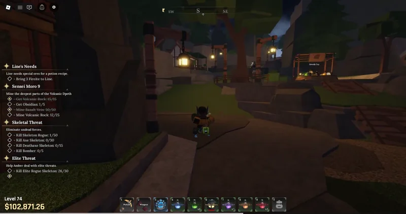 hidden roof area in the forge roblox experience