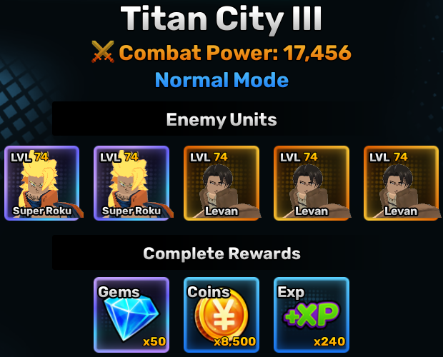titan city world stage 3 info in anime story roblox experience