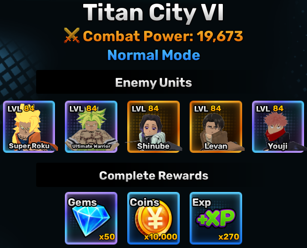 titan city world stage 6 info in anime story roblox experience