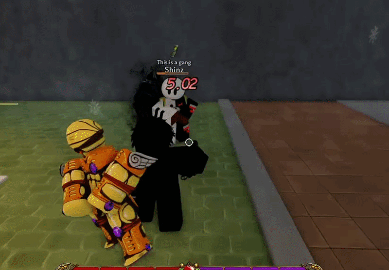Golden Experience Soul Strike