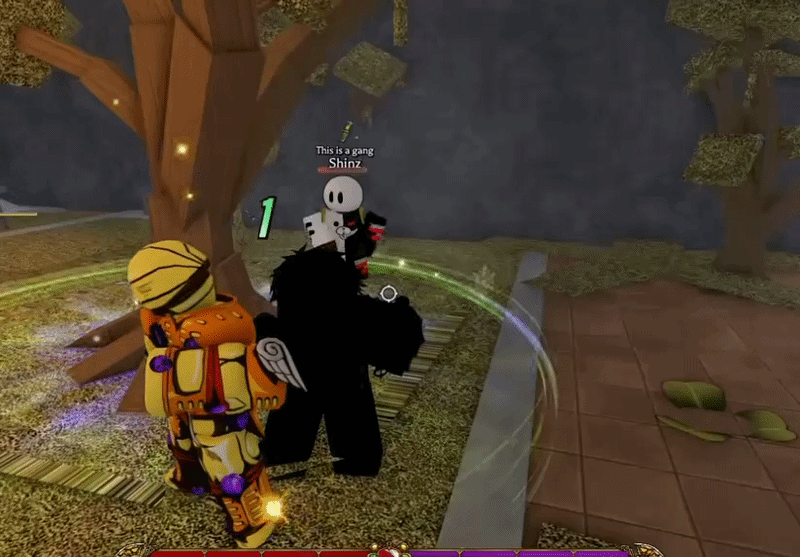 Golden Experience Frog