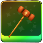 Judge's Gavel Evolution item in Universal Tower Defense X UTD X used to evolve the Judgment Sorcerer Domain