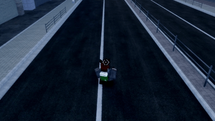 Player performing Nail Fiends C Skill in Devil Hunter roblox experience