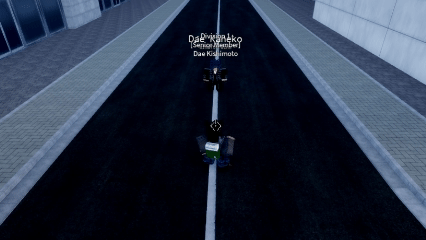 Player performing Nail Fiends X Skill in Devil Hunter roblox experience