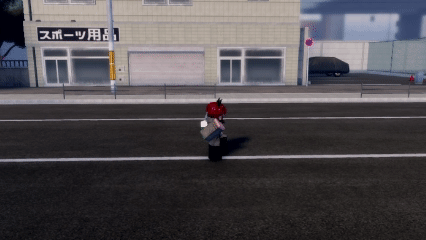Player performing Nail Fiends Z Skill in Devil Hunter roblox experience