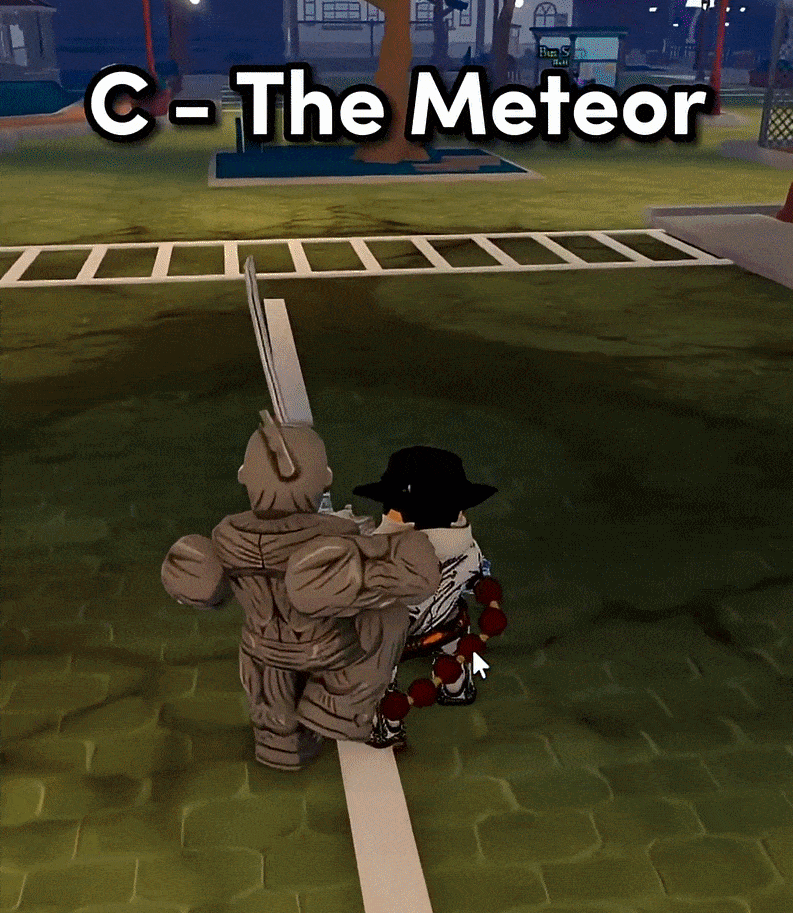 Planet Waves Meteor Waves Ability V in Bizarre Lineage on Roblox new 1.0 Stand Update
