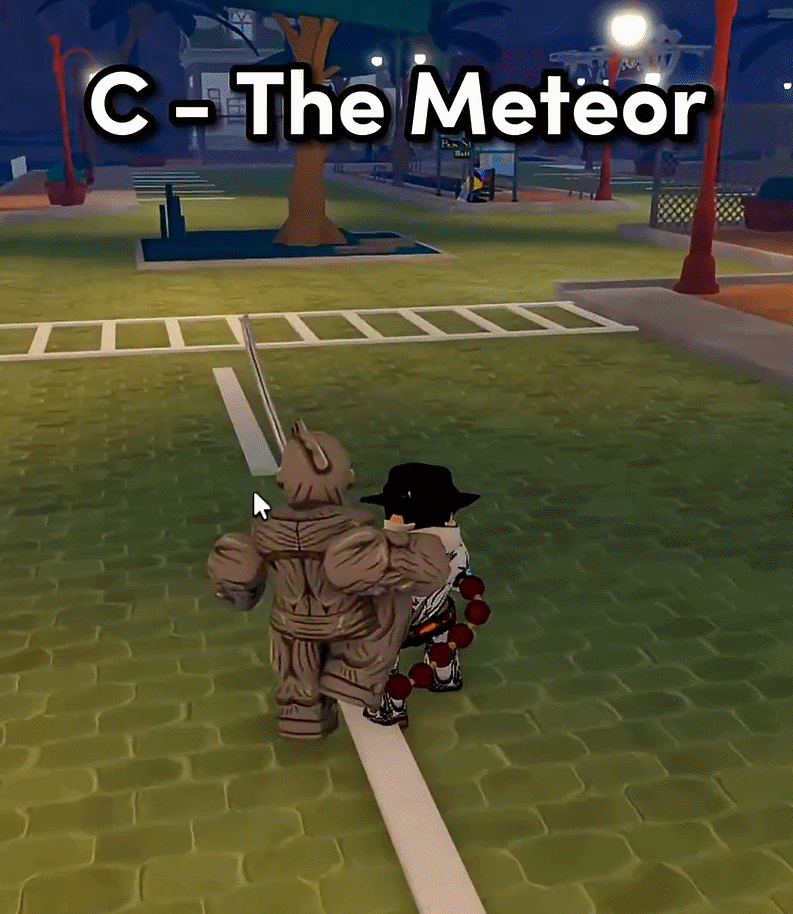 Planet Waves The Metero Ability in Bizarre lineage on Roblox new 1.0 Update